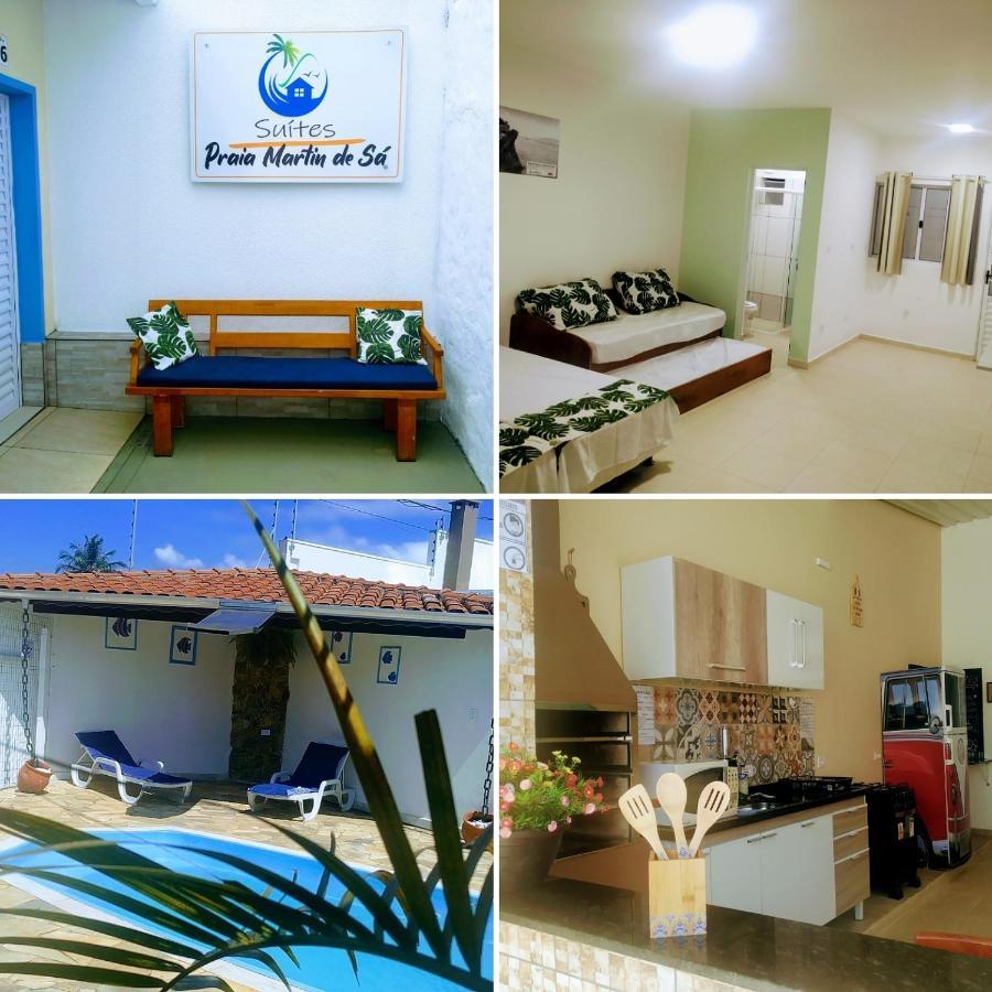 Suites Praia Martin De Sa 卡拉瓜塔图巴 外观 照片
